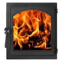 Дверца чугунная топочная ДТГ-8ВС "Онего-2", 340*370 мм,со стеклом, Рубцовск дверца чугунная топочная дтг-8вс "онего-2", 340*370 мм,со стеклом, рубцовск