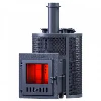 Печь для бани GFS Авангард Ураган 25МС ЗК круглая чугунная печь для бани gfs авангард ураган 25мс зк круглая чугунная