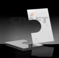 Разделка Craft потолочная декоративная нерж. (304/0,5 мм), 400*266, 0-5°, с отв. ф220, двухсоставная разделка craft потолочная декоративная нерж. (304/0,5 мм), 400*266, 0-5°, с отв. ф220, двухсоставная