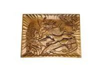 Картина резная "Охота, олень и собаки" натуральное дерево, 295*385мм, Банный Эксперт картина резная "охота, олень и собаки" натуральное дерево, 295*385мм, банный эксперт