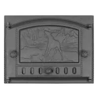 Дверца чугунная каминная ДК-2Б Природа 435*320*92 мм Рубцовск дверца чугунная каминная дк-2б природа 435*320*92 мм рубцовск