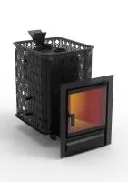 Печь для бани Black Stove Verona 26 чугунная закр. каменка Aisi 304 печь для бани black stove verona 26 чугунная закр. каменка aisi 304