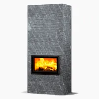 Печь-камин TULIKIVI SARAMO S GRAFIA 2100 мм  печь-камин tulikivi saramo s grafia 2100 мм