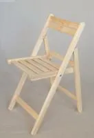 Стул для сада №3 складной массив сосны, без покрытия, ИРБ стул для сада №3 складной массив сосны, без покрытия, ирб