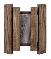 Абажур с гималайской солью Woodson Greys дуб темный  абажур с гималайской солью woodson greys дуб темный