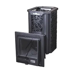 Печь для бани Сталь-Мастер HARD 16L Хохлома Панорама печь для бани сталь-мастер hard 16l хохлома панорама