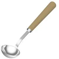 Ковш Sawo 442-MD, металлический, с ручкой из кедра, длина 460 мм ковш sawo 442-md, металлический, с ручкой из кедра, длина 460 мм