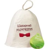 Шапка для бани Шикарный мужчина Банные штучки шапка для бани шикарный мужчина банные штучки