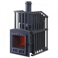 Печь для бани GFS Гром Ураган 40П2 чугунная печь для бани gfs гром ураган 40п2 чугунная