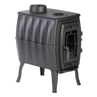 Печь отопительно-варочная ПроМеталл Бахтинка серый печь отопительно-варочная прометалл бахтинка серый