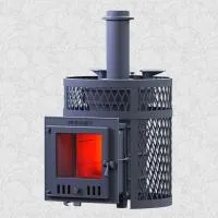 Печь для бани GFS Искандер Ураган 18М ЗК чугунная печь для бани gfs искандер ураган 18м зк чугунная