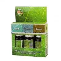 Набор эфирных масел "Хвойный эликсир", Бацькина баня набор эфирных масел "хвойный эликсир", бацькина баня