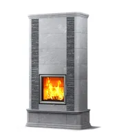 Печь-камин TULIKIVI AKKO GRAFIA 2235 мм  печь-камин tulikivi akko grafia 2235 мм