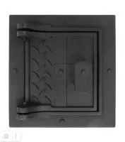 Дверца чугунная поддувальная ДПУ-1Д "Лофт" 190*200*80,3 мм, уплотненная, Рубцовск дверца чугунная поддувальная дпу-1д "лофт" 190*200*80,3 мм, уплотненная, рубцовск