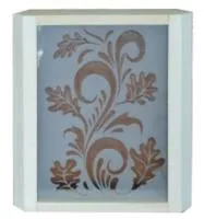 Абажур угловой цветок стекло, Банный Эксперт абажур угловой цветок стекло, банный эксперт