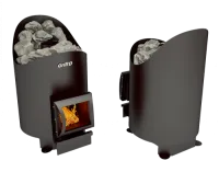 Печь для бани Grill'D Aurora 180 short black печь для бани grill'd aurora 180 short black