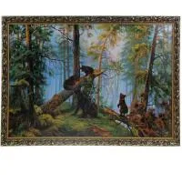 Картина "Медвежата" 68*108 см, Банный Эксперт картина "медвежата" 68*108 см, банный эксперт