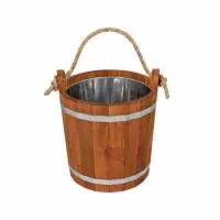 Запарник 16л с нержавеющей вставкой Woodson Дуб запарник 16л с нержавеющей вставкой woodson дуб