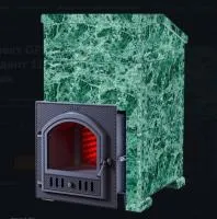 Печь для бани GFS 45(М) ЗК в облицовке Президент 1130/40 Змеевик печь для бани gfs 45(м) зк в облицовке президент 1130/40 змеевик