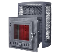 Печь для бани GFS Авангард 24МС круглая чугунная печь для бани gfs авангард 24мс круглая чугунная