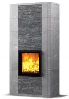 Печь-камин TULIKIVI SALVO GRAFIA 2145 мм  печь-камин tulikivi salvo grafia 2145 мм