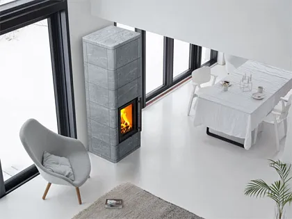 Печь-камин TULIKIVI LAMPO S NOBILE 2145 мм  печь-камин tulikivi lampo s nobile 2145 мм