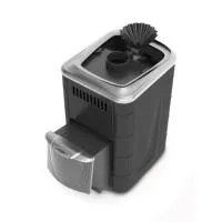 Печь для бани ТМФ Гейзер Мини 2016 Inox нерж.дверца закр.каменка антрацит печь для бани тмф гейзер мини 2016 inox нерж.дверца закр.каменка антрацит