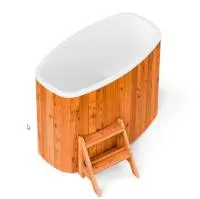 Купель POLAR Spa композитная STANDART 79 DOUBLE термососна светлая + Термокрышка купель polar spa композитная standart 79 double термососна светлая + термокрышка