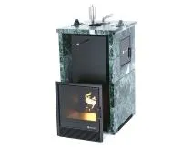 Печь для бани ИзиСтим Сочи М2 Premium в трехстор. кожухе из змеевика закр. верх бок.вход слева печь для бани изистим сочи м2 premium в трехстор. кожухе из змеевика закр. верх бок.вход слева