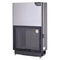 Топка каминная Вега 1000 МPB черный шамот подовое горение патрубок ф250 ЭкоКамин  топка каминная вега 1000 мpb черный шамот подовое горение патрубок ф250 экокамин