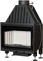 Топка каминная Альфа 700 АТ, патрубок ф200, с теплообменником, ЭкоКамин  топка каминная альфа 700 ат, патрубок ф200, с теплообменником, экокамин