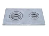 Плита чугунная П-2-3 с конфорками цельная 710*410*15мм Тверь плита чугунная п-2-3 с конфорками цельная 710*410*15мм тверь