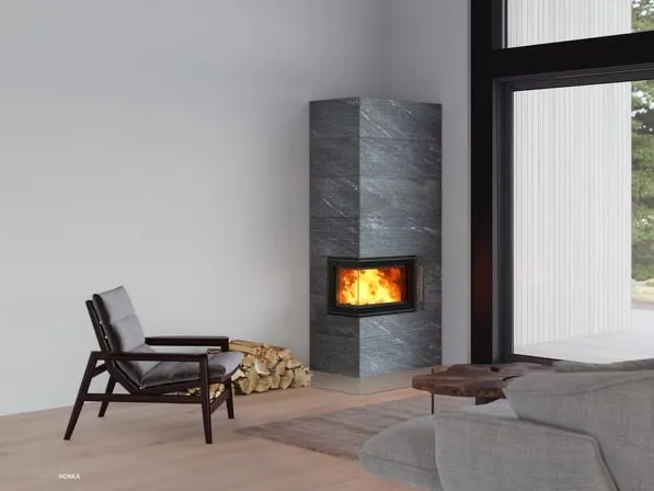 Печь-камин TULIKIVI PETRO GRAFIA 2100 мм  печь-камин tulikivi petro grafia 2100 мм