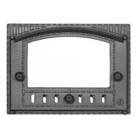 Дверца Fireway чугунная топочная (К202) 375x300 мм стекло дверца fireway чугунная топочная (к202) 375x300 мм стекло