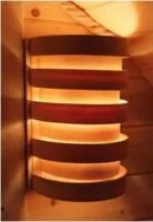 Абажур настенный угловой, кедр, Банный Эксперт абажур настенный угловой, кедр, банный эксперт