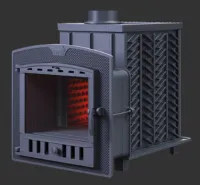 Печь для бани GFS 18П2 ЗК чугунная печь для бани gfs 18п2 зк чугунная