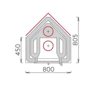 Печь-камин TULIKIVI NUUTA  h2100 мм печь-камин tulikivi nuuta  h2100 мм