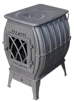 Печь-камин отопительно-варочная ПроМеталл Бахта серый печь-камин отопительно-варочная прометалл бахта серый