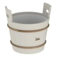 Запарник Sawo 381-A, 18 л, с пластиковой вставкой, осина запарник sawo 381-a, 18 л, с пластиковой вставкой, осина