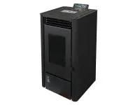 камин воздухогрейный пеллетный zota  9 квт a9h20 black