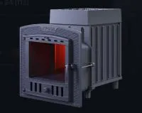 Печь для бани GFS Гроза 24 П2 чугунная печь для бани gfs гроза 24 п2 чугунная