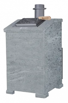 печь для бани gfs 30п зк в облицовке президент 1020/60 талькомагнезит (верх) #