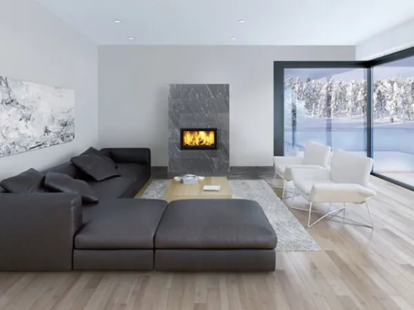 Печь-камин TULIKIVI SARAMO TRIO GRAFIA 2100 мм  печь-камин tulikivi saramo trio grafia 2100 мм