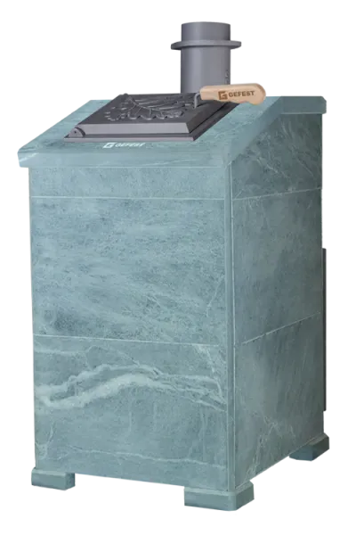 печь для бани gfs 25м зк в облицовке президент 1000/50 талькохлорит (верх)