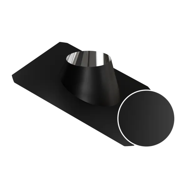 Разделка Craft крышная (алюминий/304/0,5 мм) 15-30гр. ф180 черный разделка craft крышная (алюминий/304/0,5 мм) 15-30гр. ф180 черный