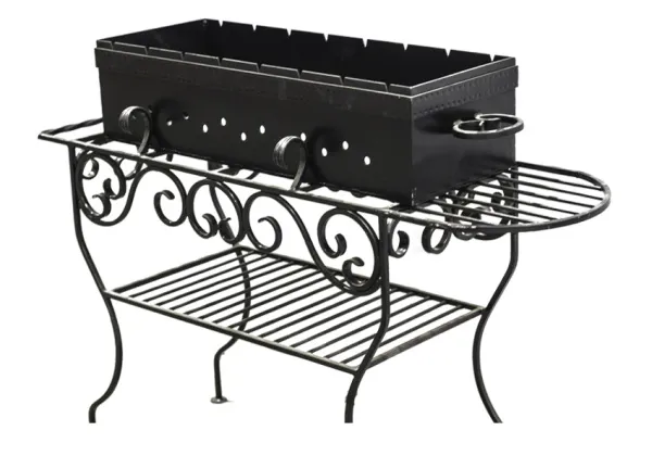 Мангал М-12, 93*124*39см, антрацит. Дачный Эксперт мангал м-12, 93*124*39см, антрацит. дачный эксперт