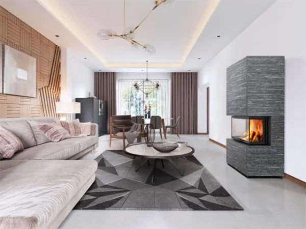 Печь-камин TULIKIVI LAKO GRAFIA 1840 мм печь-камин tulikivi lako grafia 1840 мм