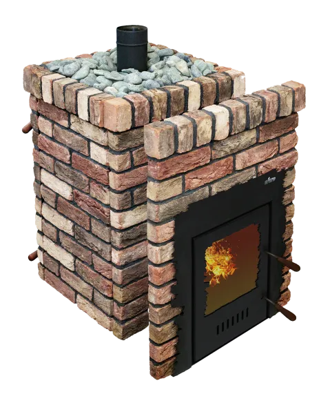 печь для бани grill'd retro violet long камень 20 кг #