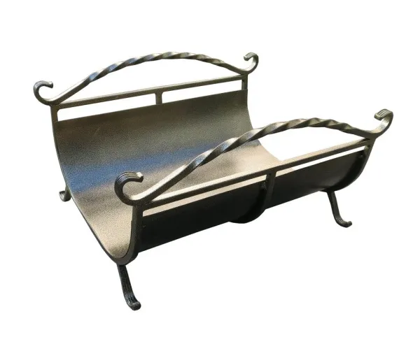 дровница с двумя ручками бронза, банный эксперт