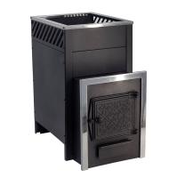 Печь для бани Сталь-Мастер Рада 4 XXL дверка чугунная антрацит дровяная ...